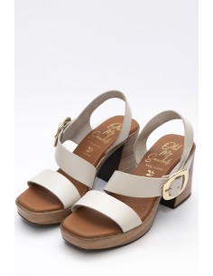 SANDALIA TACÓN OH! MY SANDALS Hielo 2