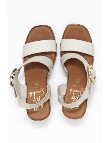 SANDALIA TACÓN OH! MY SANDALS Hielo