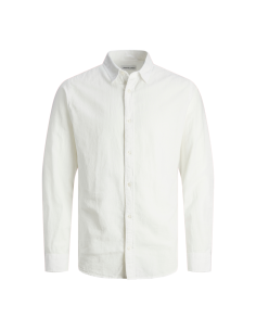 CAMISA JUNIOR DE LINO JJELINEN White/Blanco