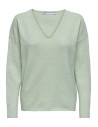 JERSEY DE PUNTO onlRICA Subtle Green/Verde Menta