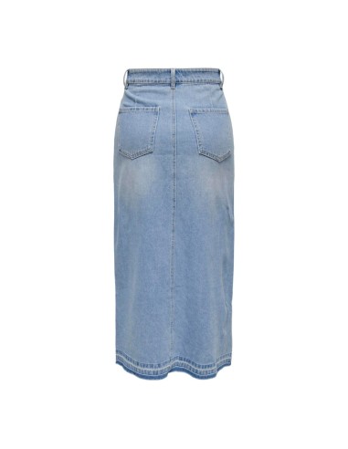 FALDA DENIM MIDI JDYBELLA Light Blue/Azul Claro