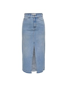 FALDA DENIM MIDI JDYBELLA Light Blue/Azul Claro