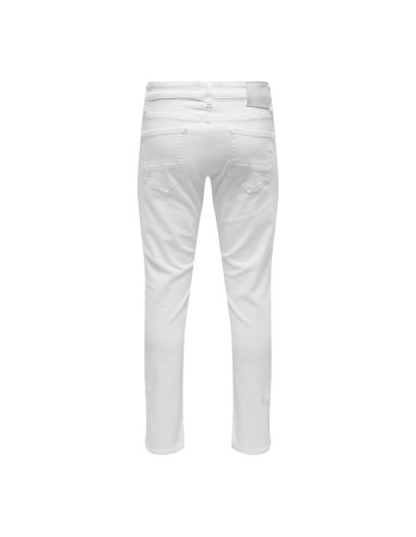 PANTALONES VAQUEROS DE CORTE SLIM ONSLOOM White/Blanco