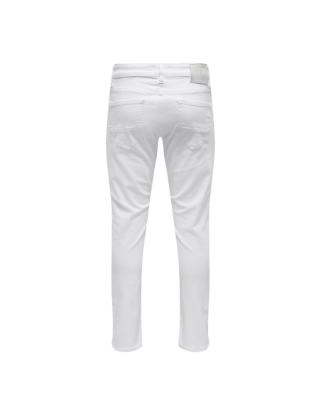 PANTALONES VAQUEROS DE CORTE SLIM ONSLOOM White/Blanco