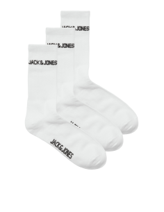 PACK-3 CALCETINES JACMELVIN White/Blanco 2