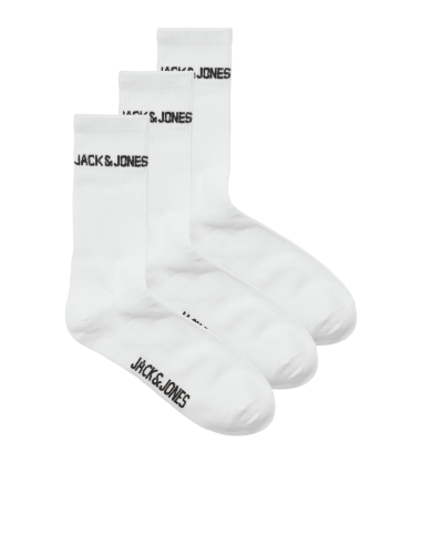 PACK-3 CALCETINES JACMELVIN White/Blanco