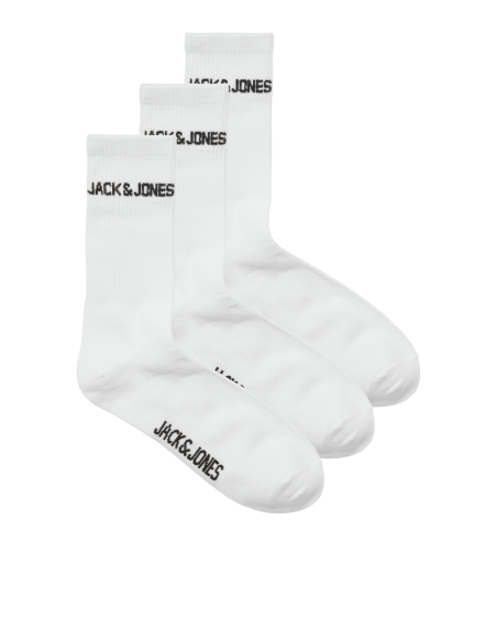 PACK-3 CALCETINES JACMELVIN White/Blanco