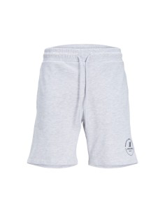 BERMUDAS CHÁNDAL JPSTSWIFT White Melange/Gris Jaspeado
