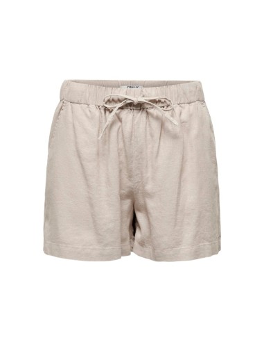 SHORTS DE LINO onlCARO Oxford Tan/Beige