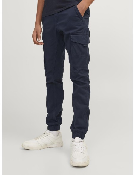 PANTALÓN JUNIOR CARGO JPSTPAUL Navy Blazer/Marino