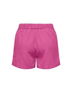SHORTS DE LINO onlCARO Raspberry Rose/Frambuesa 2