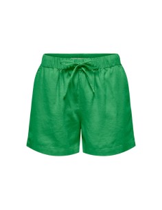 SHORTS DE LINO onlCARO Green Bee/Verde
